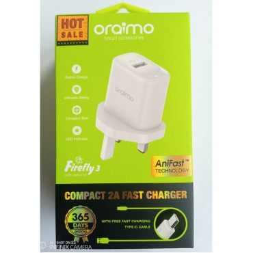 Oraimo Firefly 3 Fast Charger 