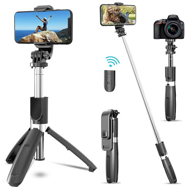 Multi-Function Portable Selfie Stick